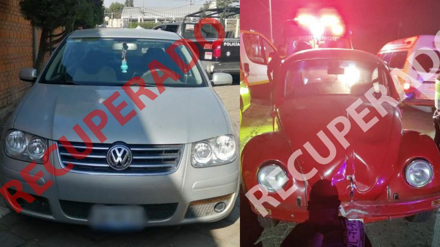 Recuperan en San Pedro Cholula dos vehículos con reporte de robo 