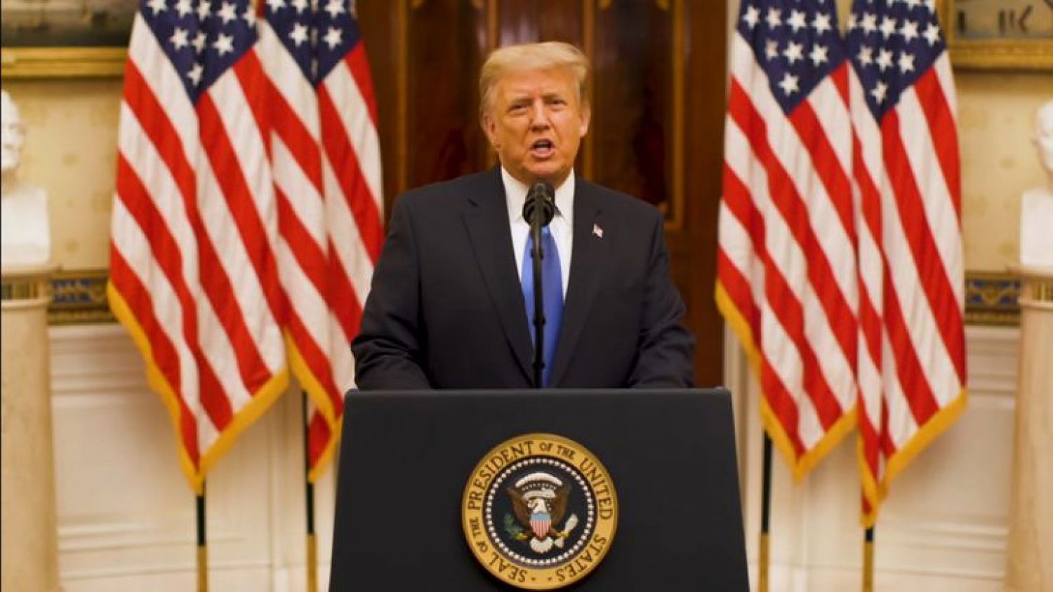 Donald Trump dio su discurso de despedida: “Hicimos lo que vinimos a hacer y mucho más”