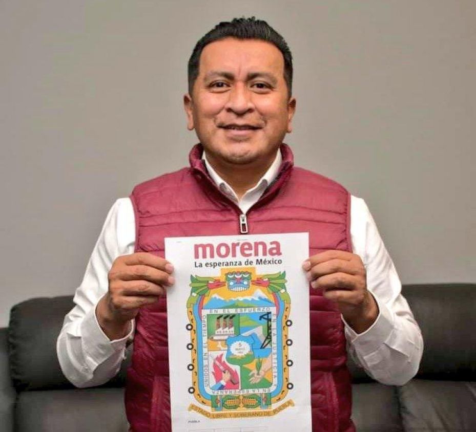 Edgar Gamboa  se registra como aspirante a la alcaldía de Cuautlancingo por Morena