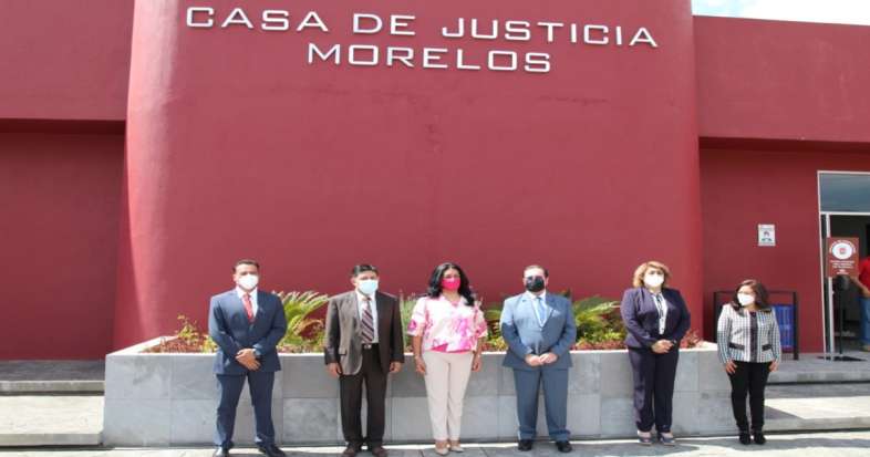 Inaugura gobernador Casa de Justicia de Morelos en Tlaxco