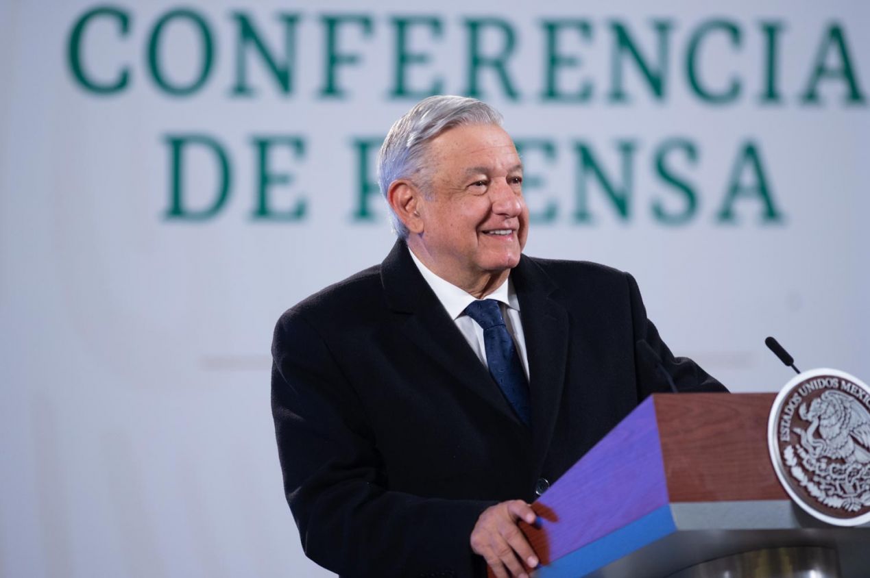 Es un hecho histórico que el nuevo presidente de Estados Unidos cancele el muro: AMLO