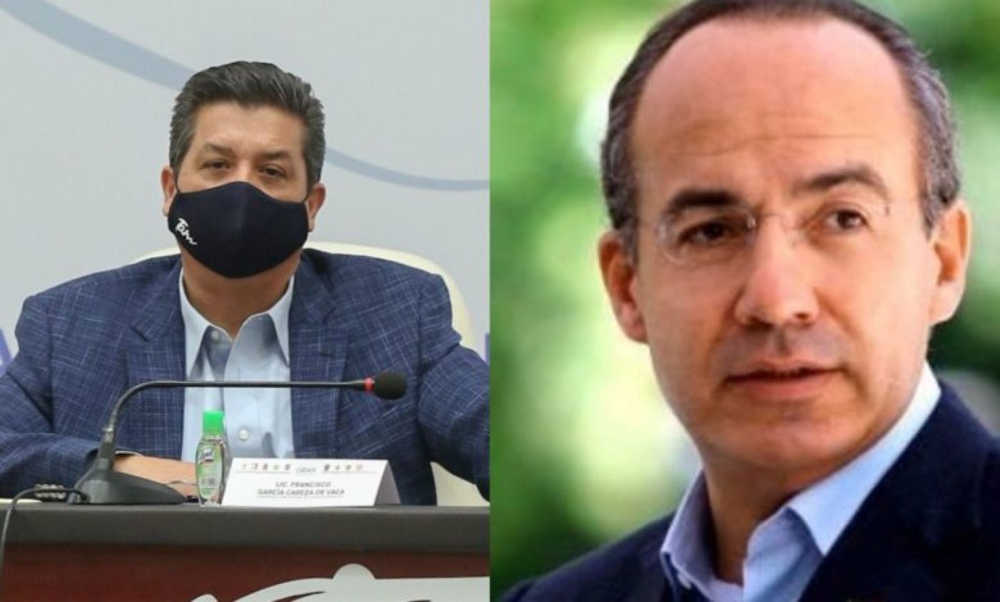 Felipe Calderón afirma que gobernador de Tamaulipas sufre una “burda persecución política”