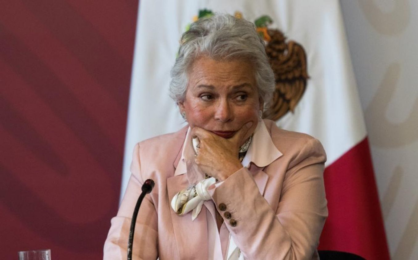 Sánchez Cordero reitera denuncia por violencia en el Gabinete