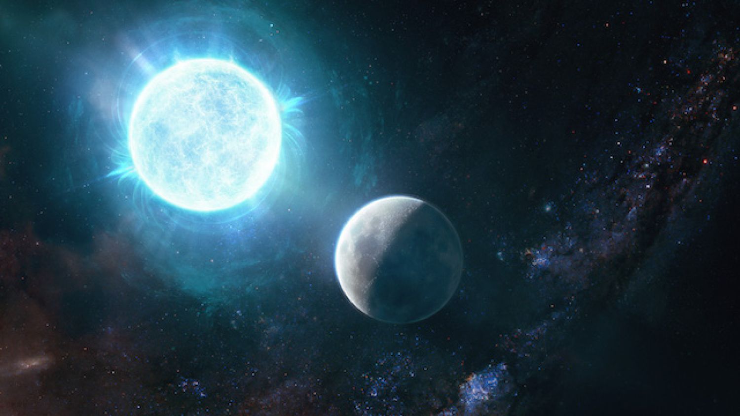 Descubren una Enana Blana casi del tamaño de la luna, pero con mayor masa que el sol