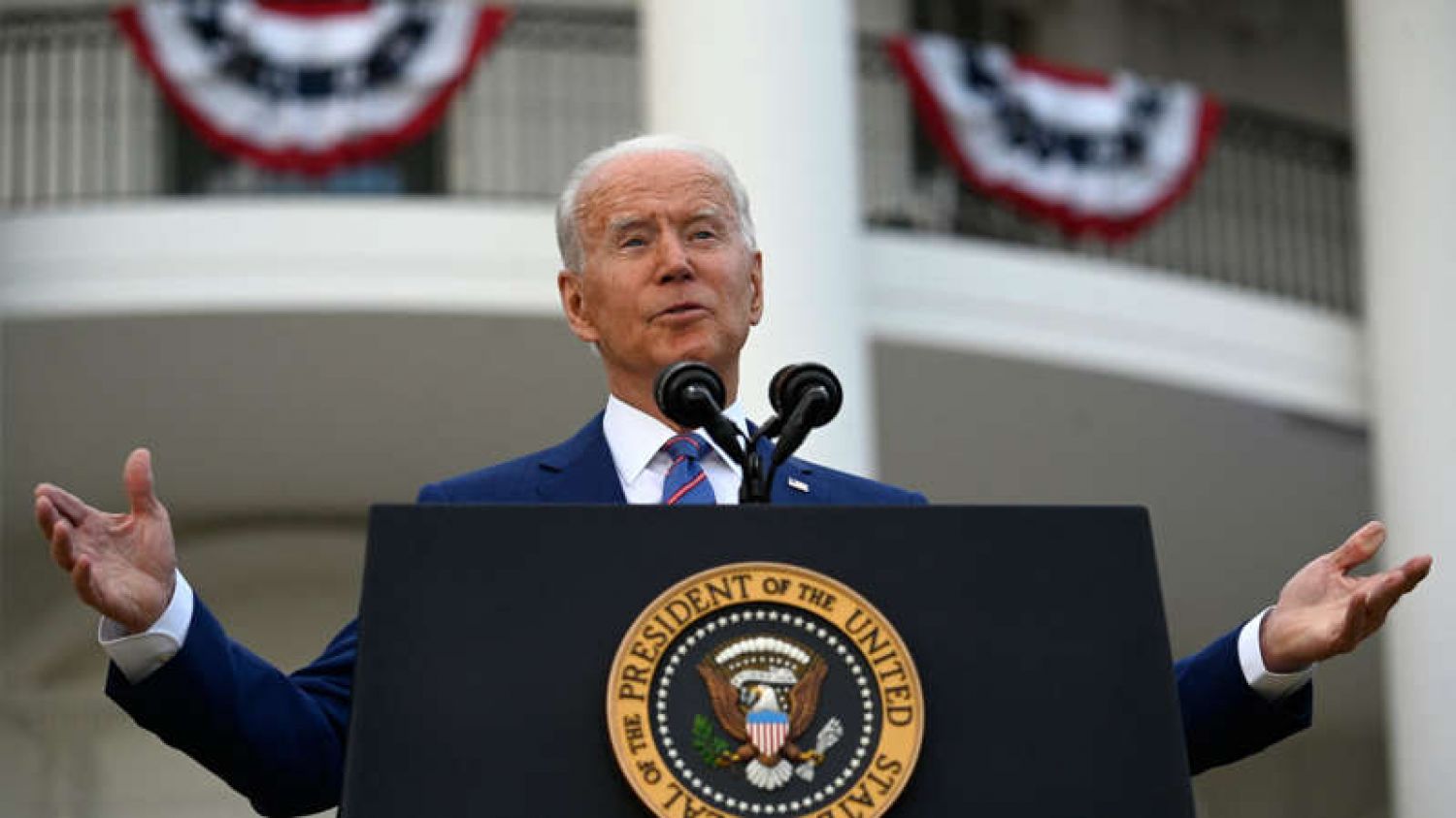“COVID-19 aún no ha sido derrotado”, afirma Biden durante celebración 