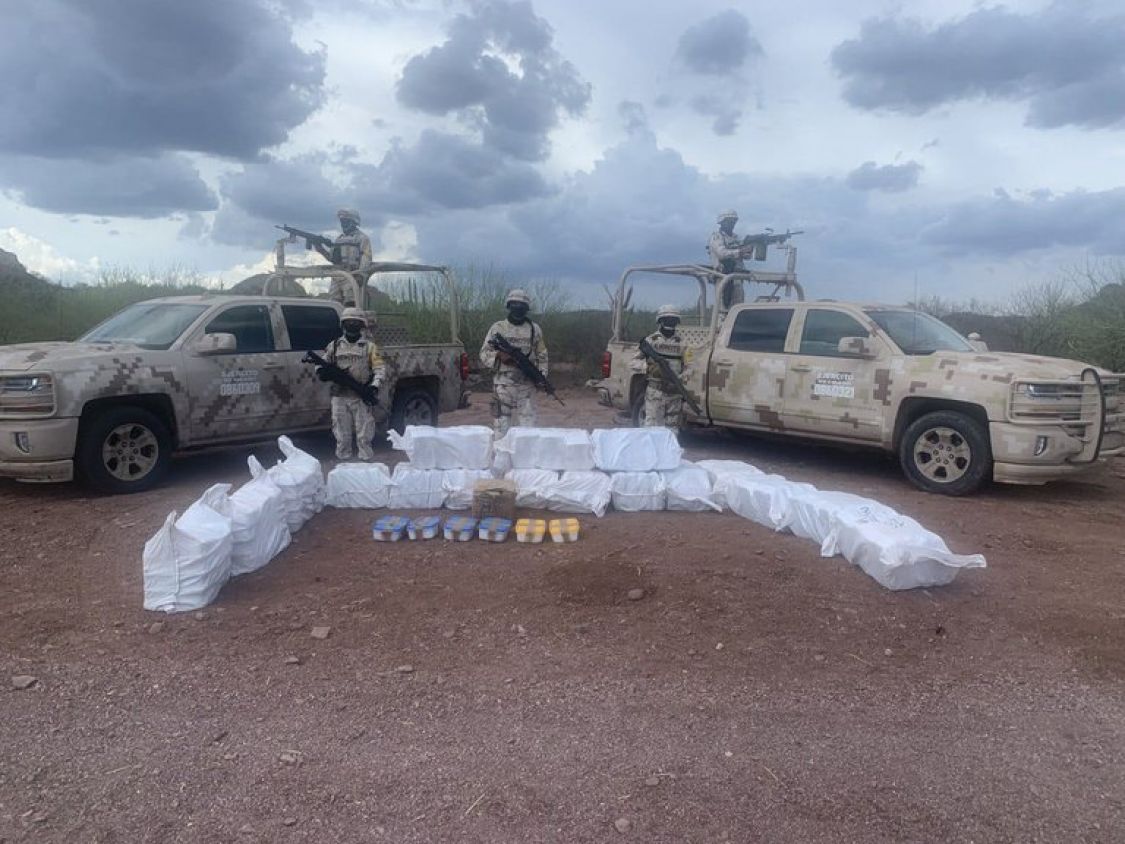 Semar y FGR destruyeron 50 mil kilos de cloruro de bencilo, precursor químico para la metanfetamina