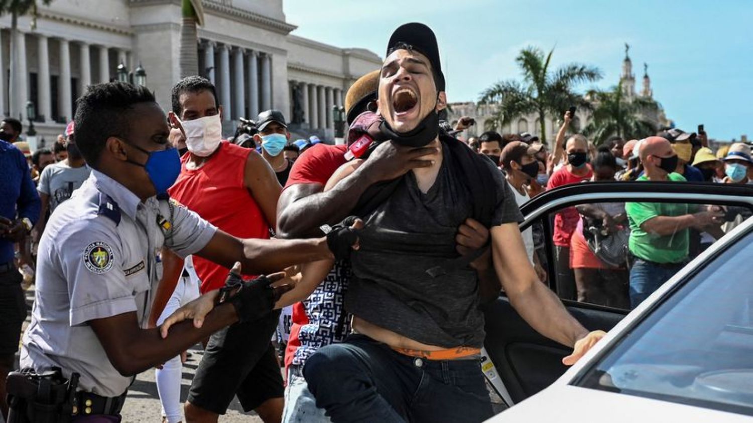 En Cuba, muere un hombre durante protestas contra el gobierno 