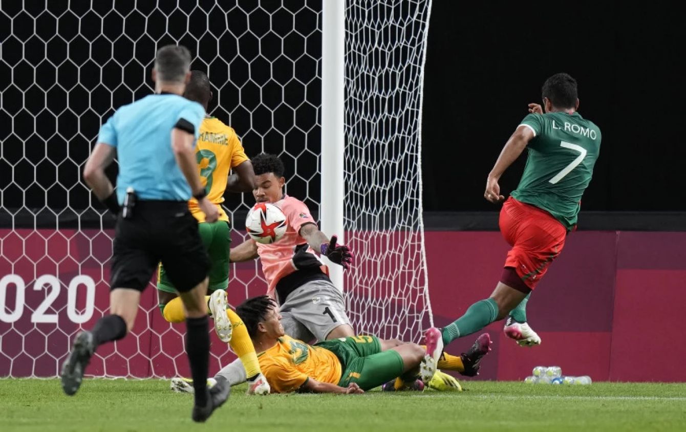 México goles a Sudáfrica y jugará ante Corea los cuartos de final de Tokio 
