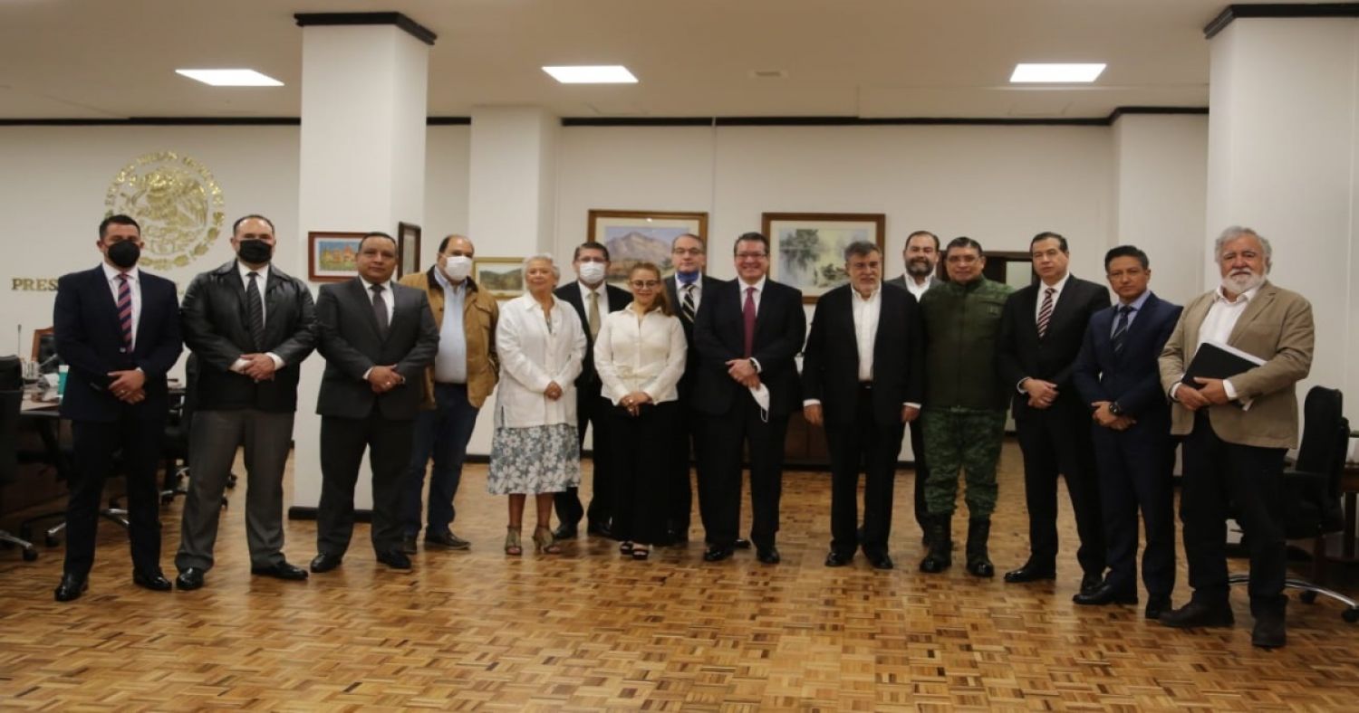 Marco Mena participa en reunión del gabinete de seguridad federal