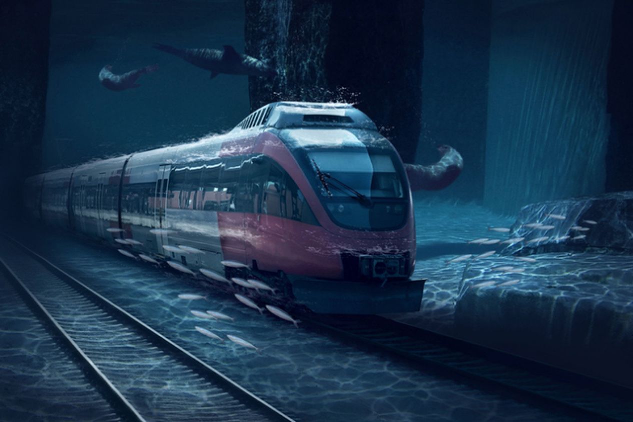 El increíble plan de china para construir un tren submarino que conecte con EEUU