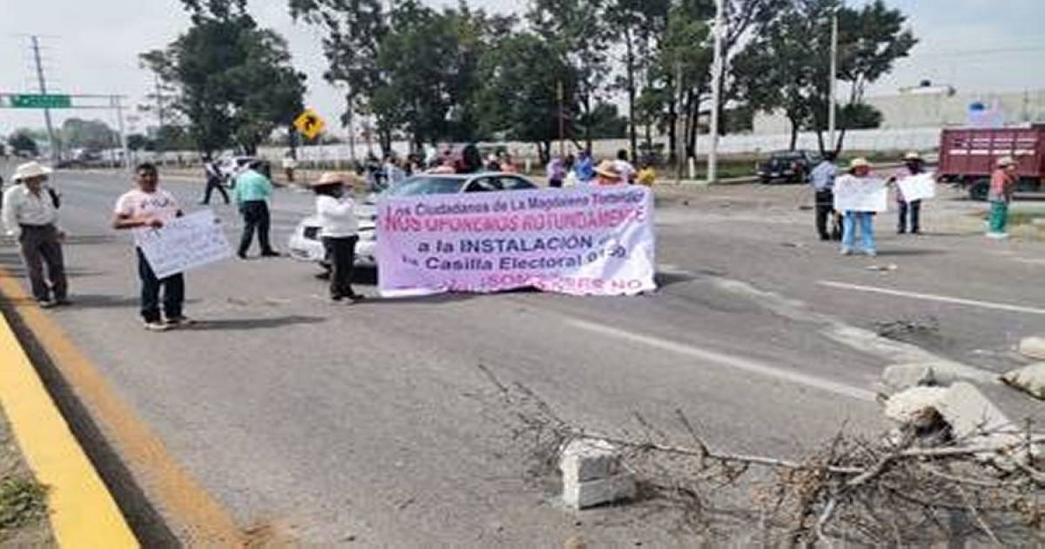 No se instaló 100% de casillas electorales en Tlaxcala