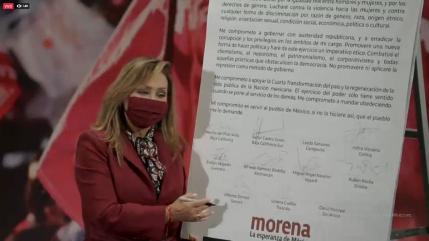 Pacta Lorena con gobernadores de Morena, CONAGO no será utilería política