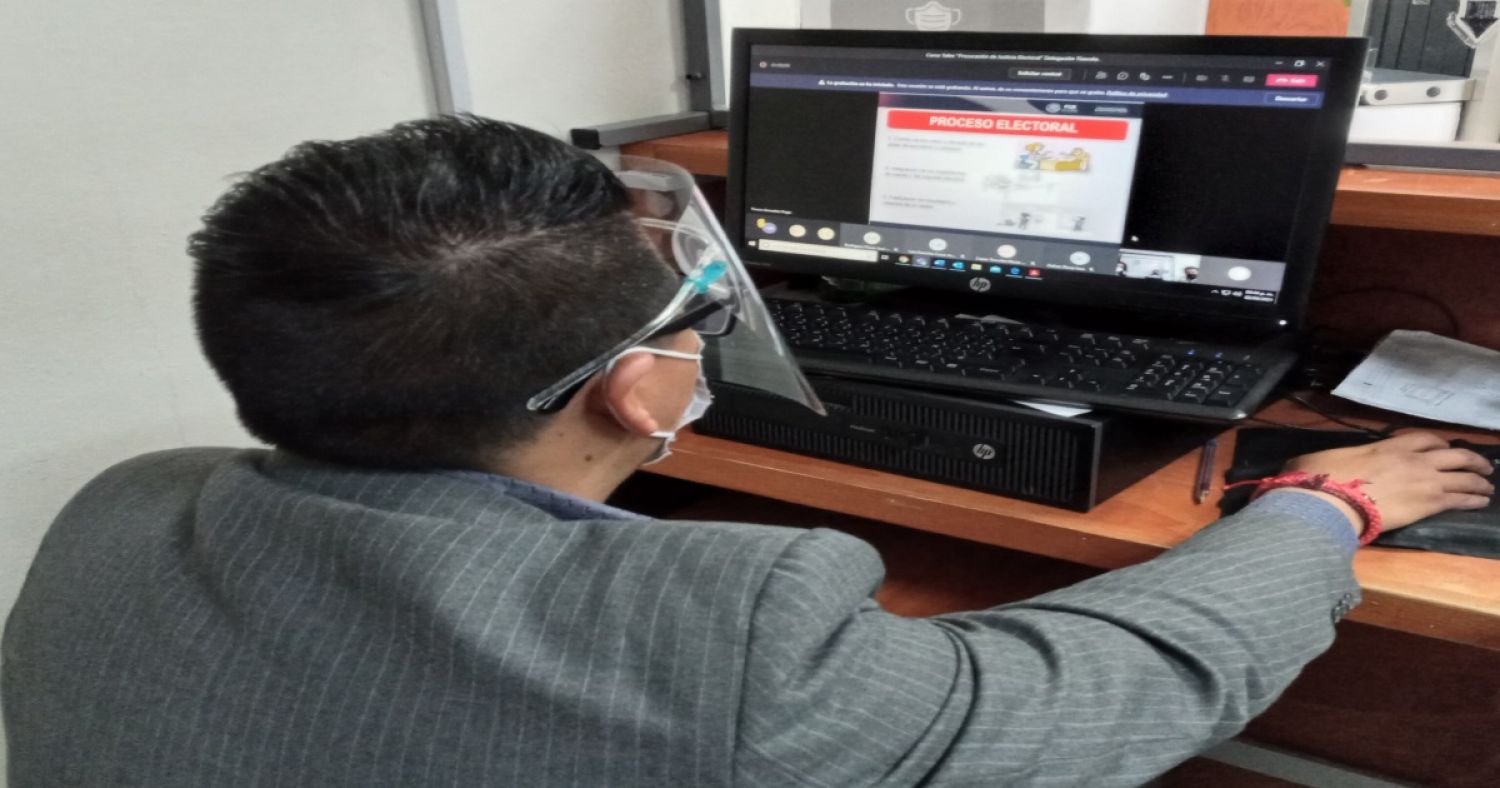 Personal de la FGR Tlaxcala recibe capacitación en materia electoral