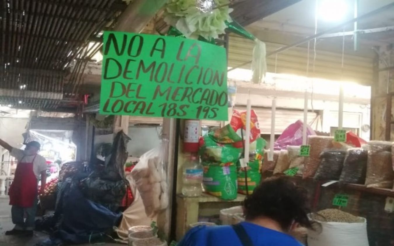 Piden a Ayuntamiento de Puebla lograr acuerdos con locatarios del mercado Amalucan antes de iniciar trabajos de remodelación