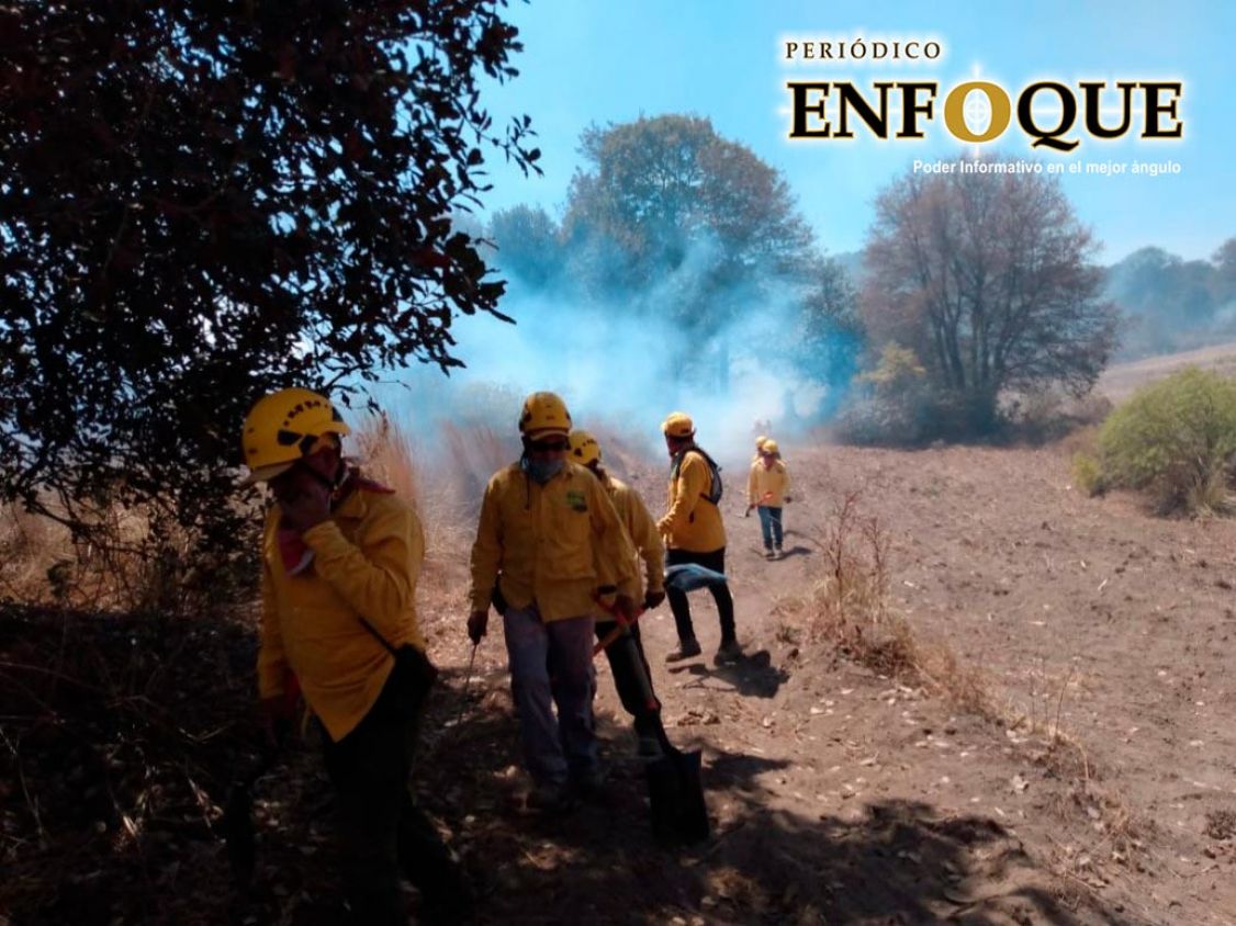 Protección Civil de Acajete realiza acciones para prevenir incendios forestales