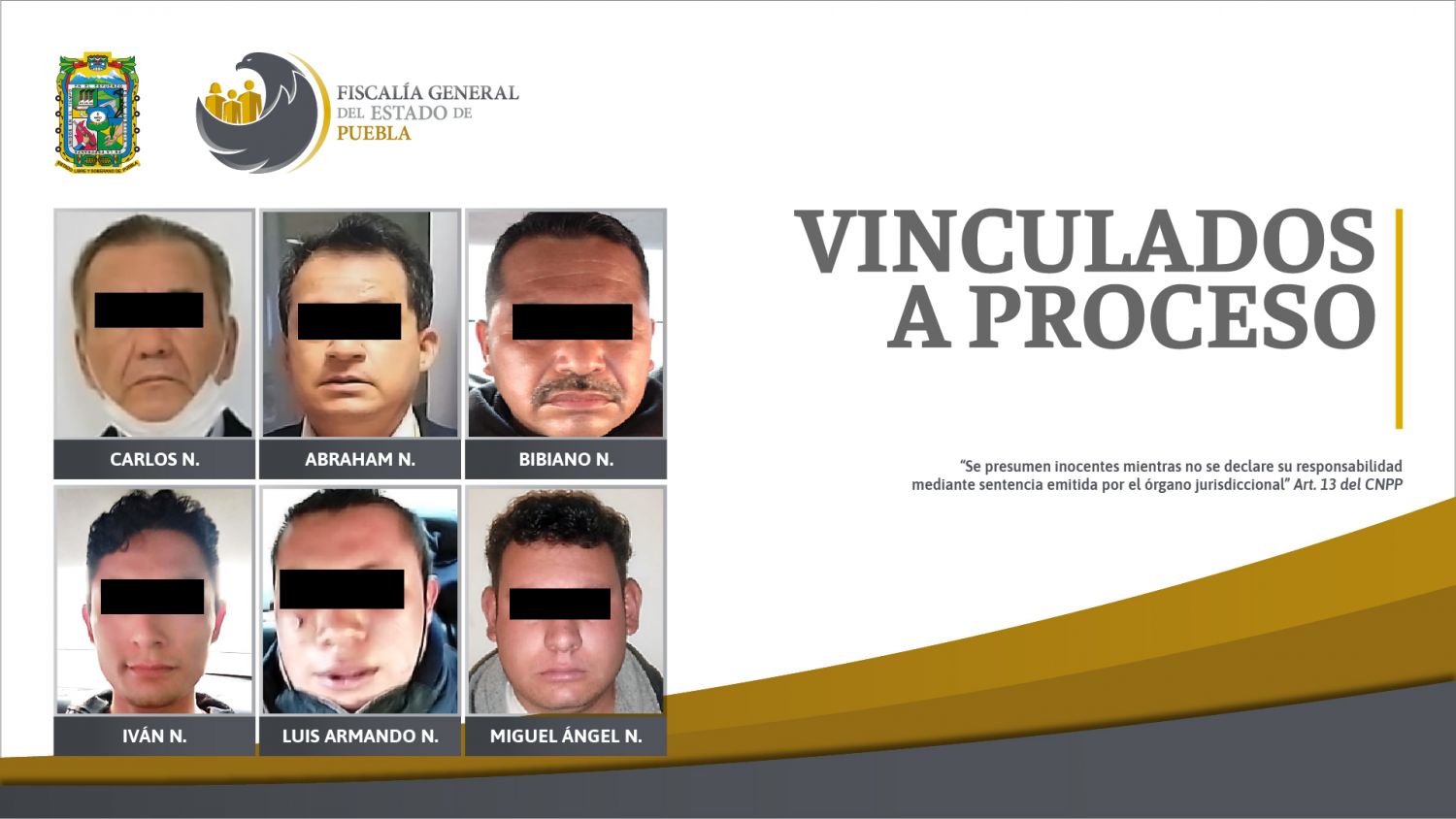 Vinculación a proceso de seis funcionarios públicos del municipio de Zacatlán