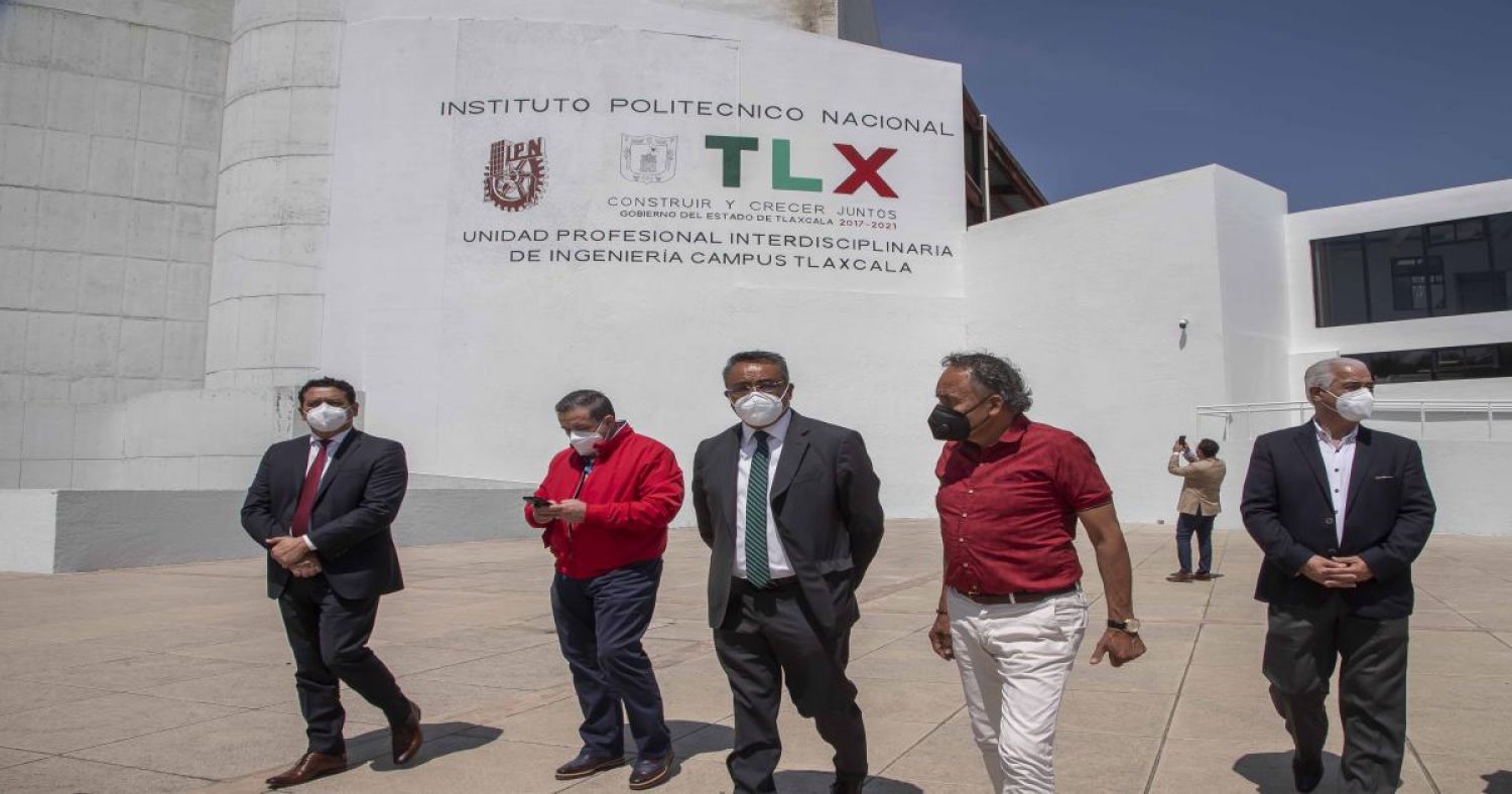 Supervisan SEPE, IPN y SECODUVI instalaciones de la UPIIT en Tlaxcala