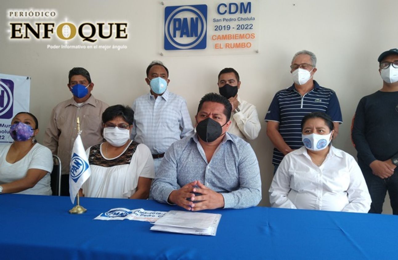 Impugnará el PAN de San Pedro Cholula candidatura de Paola Angón: Carlos Tlapaltotoli