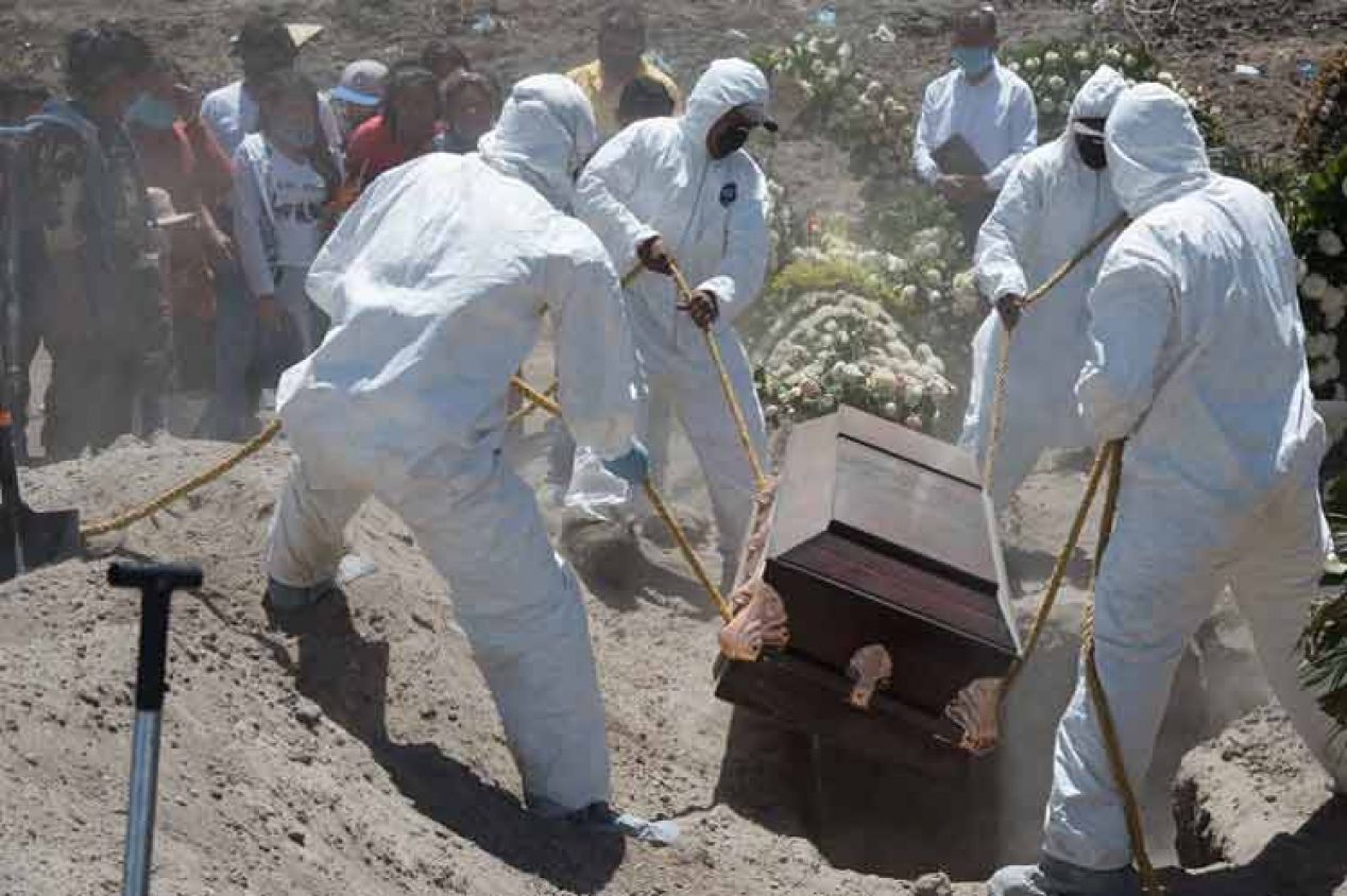 Los decesos por coronavirus en México aumentaron con 203 más en las últimas horas