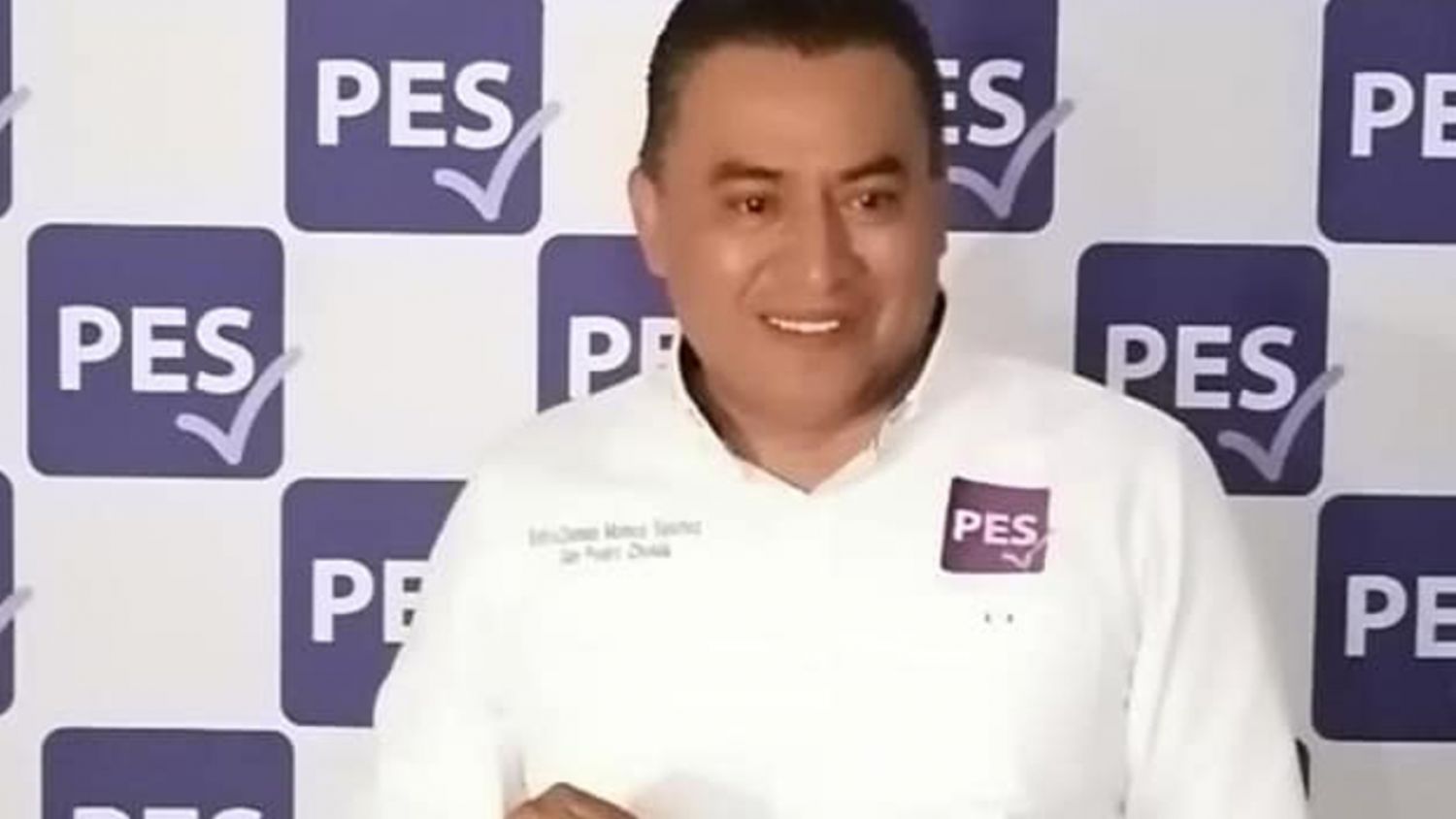 Damián Momox será el abanderado del PES por la Alcaldía de San Pedro Cholula