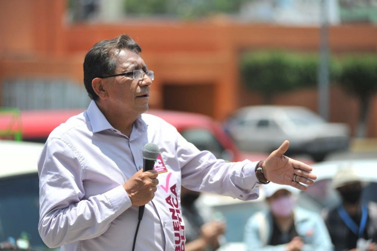 El hombre de la buena política continúa con firmeza su campaña electoral