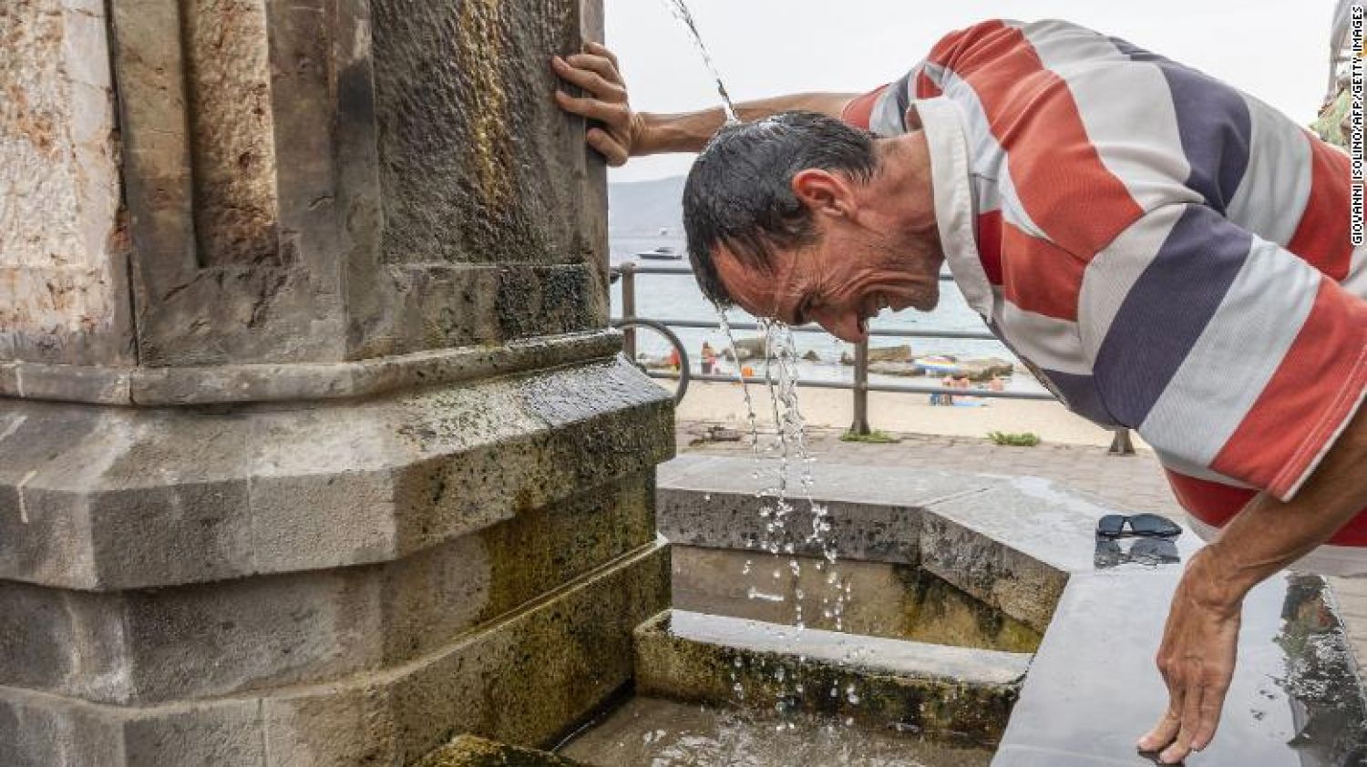 Registran récord de calor con 48.8 grados en Italia