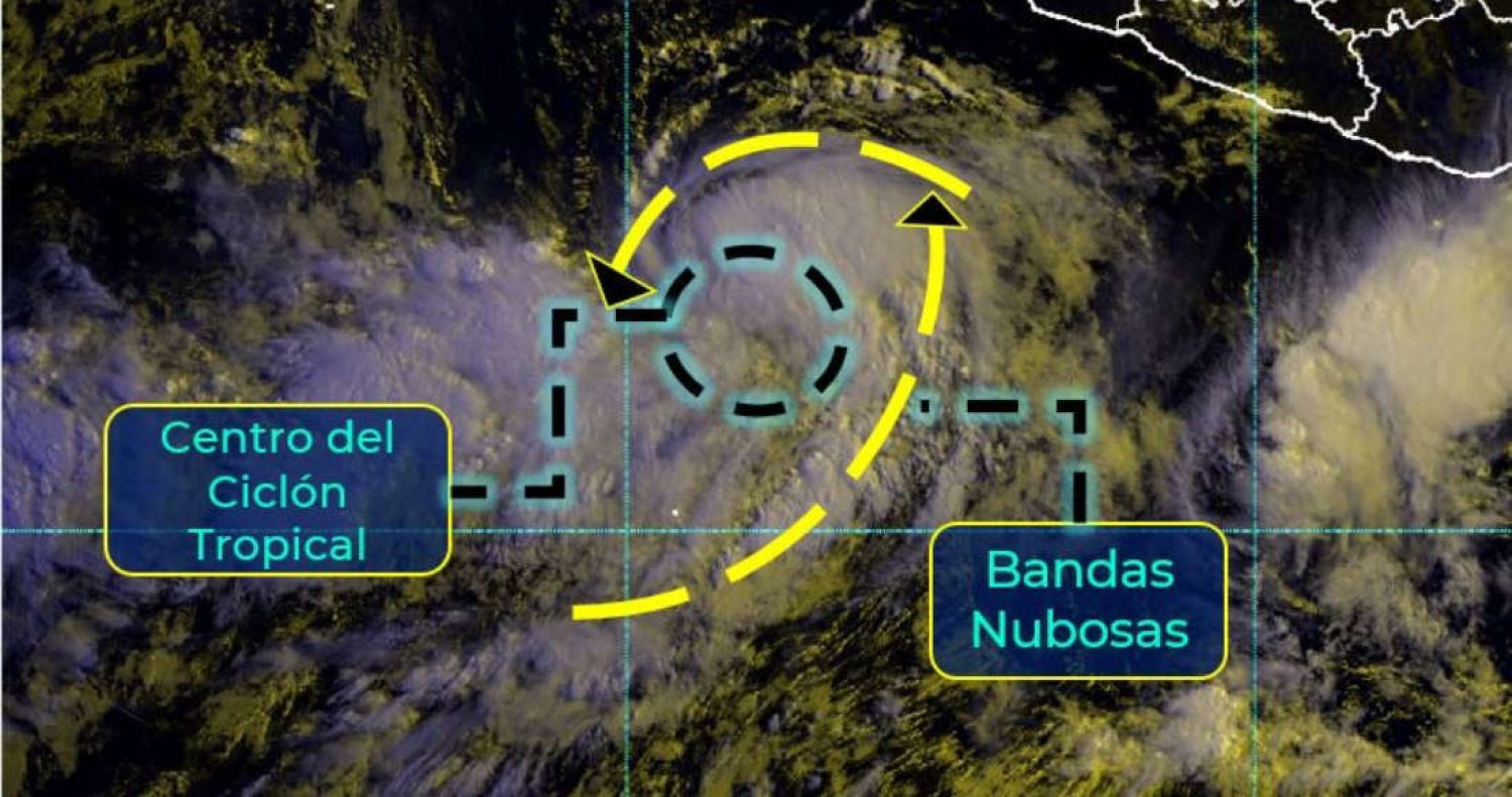 “Linda” se transforma en huracán categoría 1