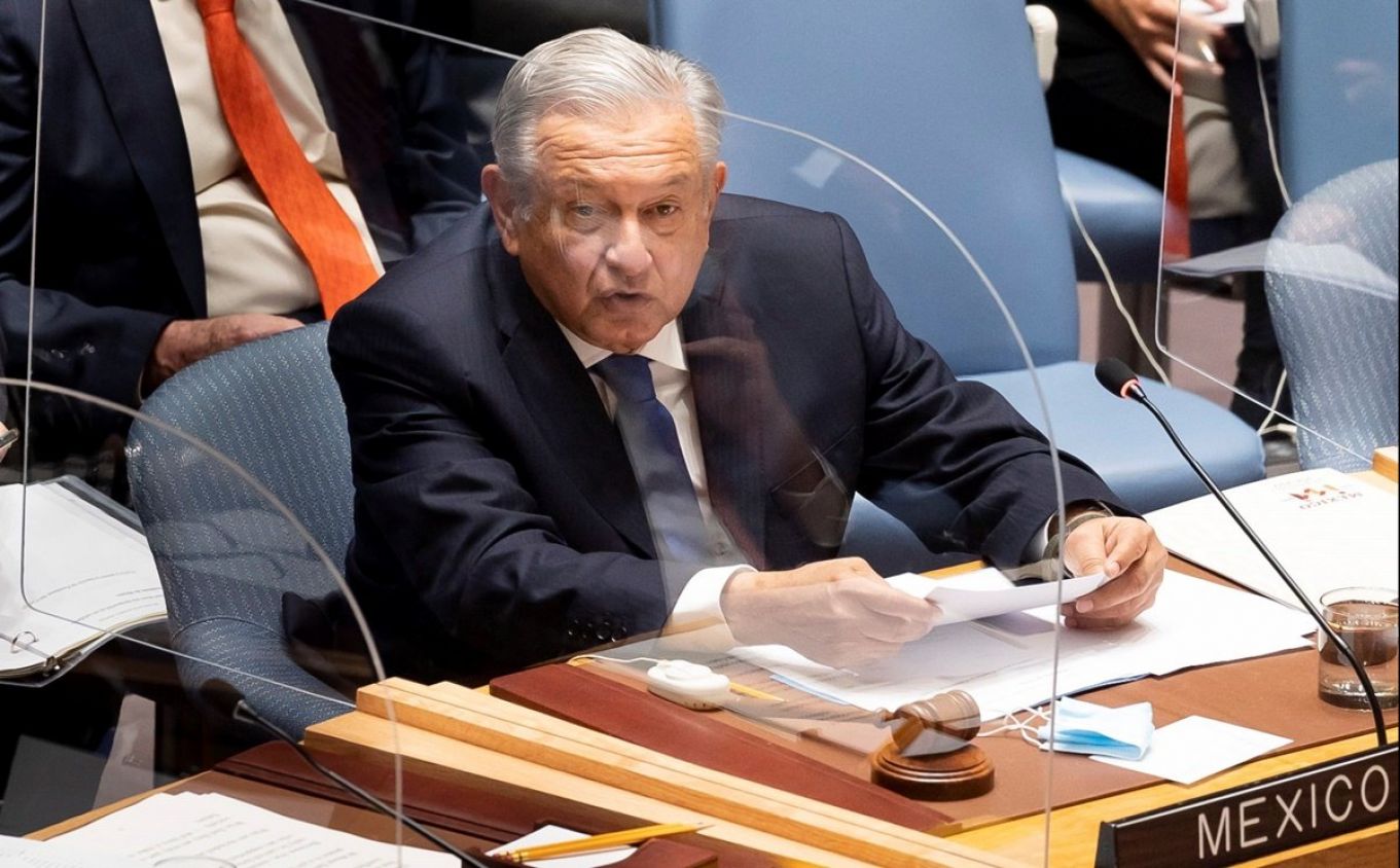 Propone AMLO en su asistencia a la ONU que las empresas más ricas del mundo donen el 4% de sus fortuna