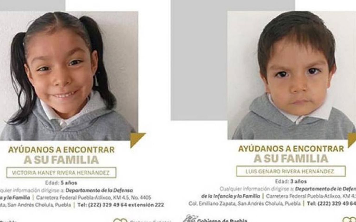 Ningún familiar ha reclamado a hermanitos abandonados en Puebla; están próximos a ser dados en adopción.