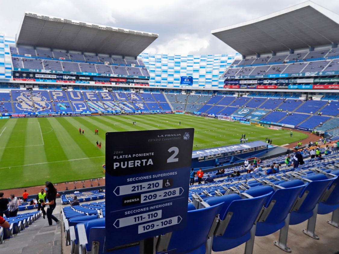 Estadio Cuauhtémoc tendrá aforo del 80% para repechaje ante Chivas 