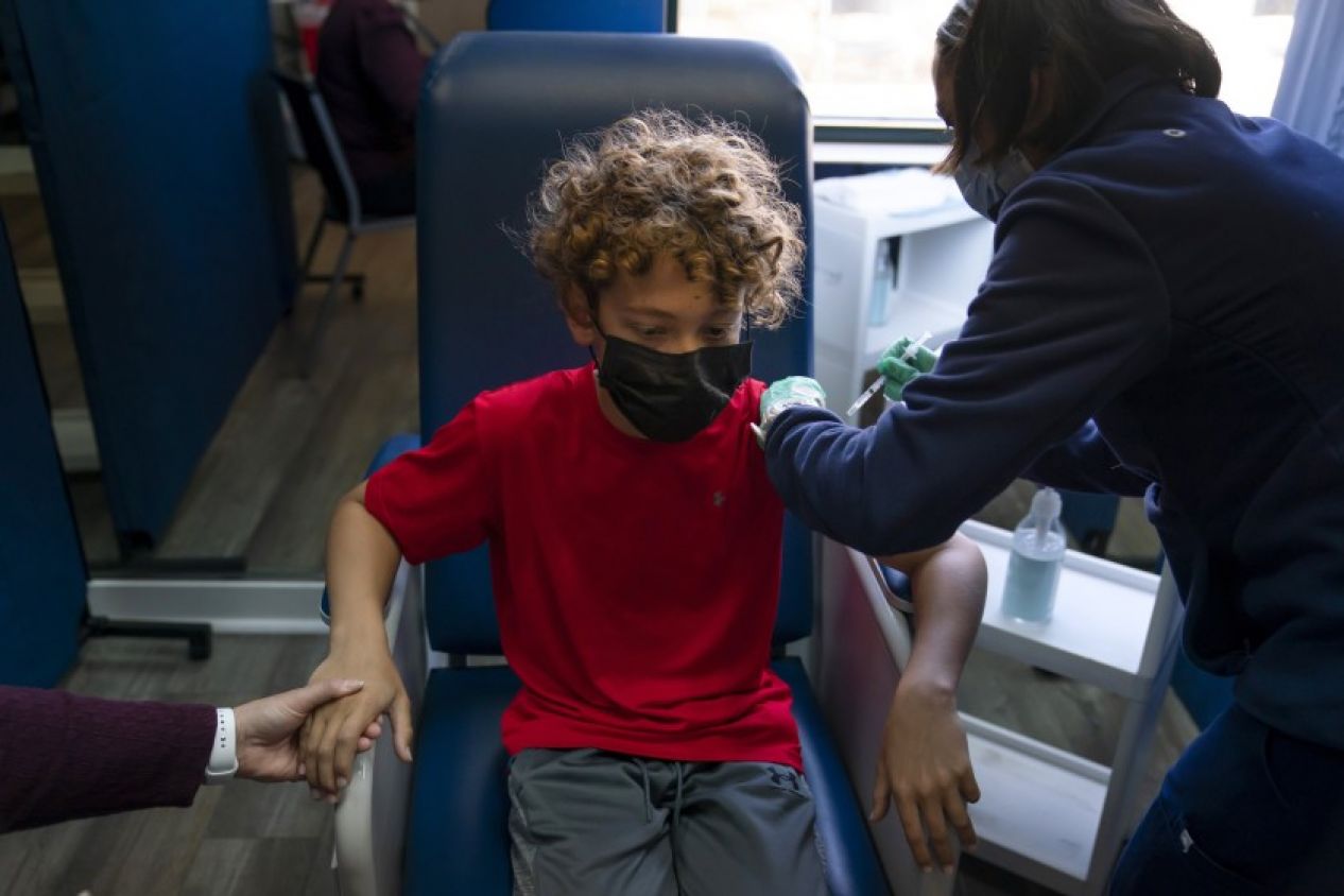 900 mil niños estadounidenses de 5 a 11 años son vacunados en el país en solo una semana