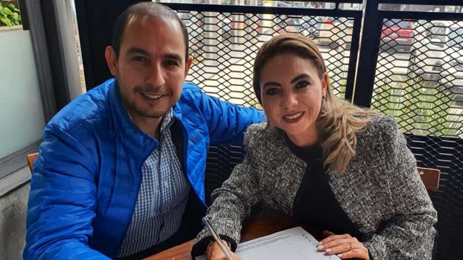 Paola Angón respalda la relección de Marko Cortés en la dirigencia del PAN