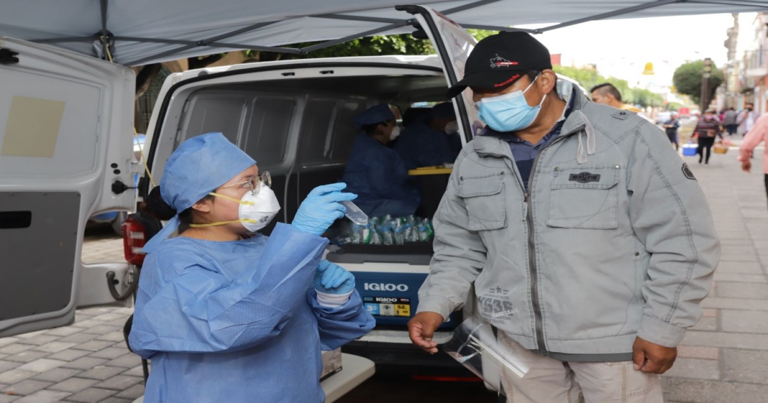 Contribuye Gobierno de Tlaxcala al ahorro familiar con tres mil 575 pruebas gratuitas de detección de covid-19  