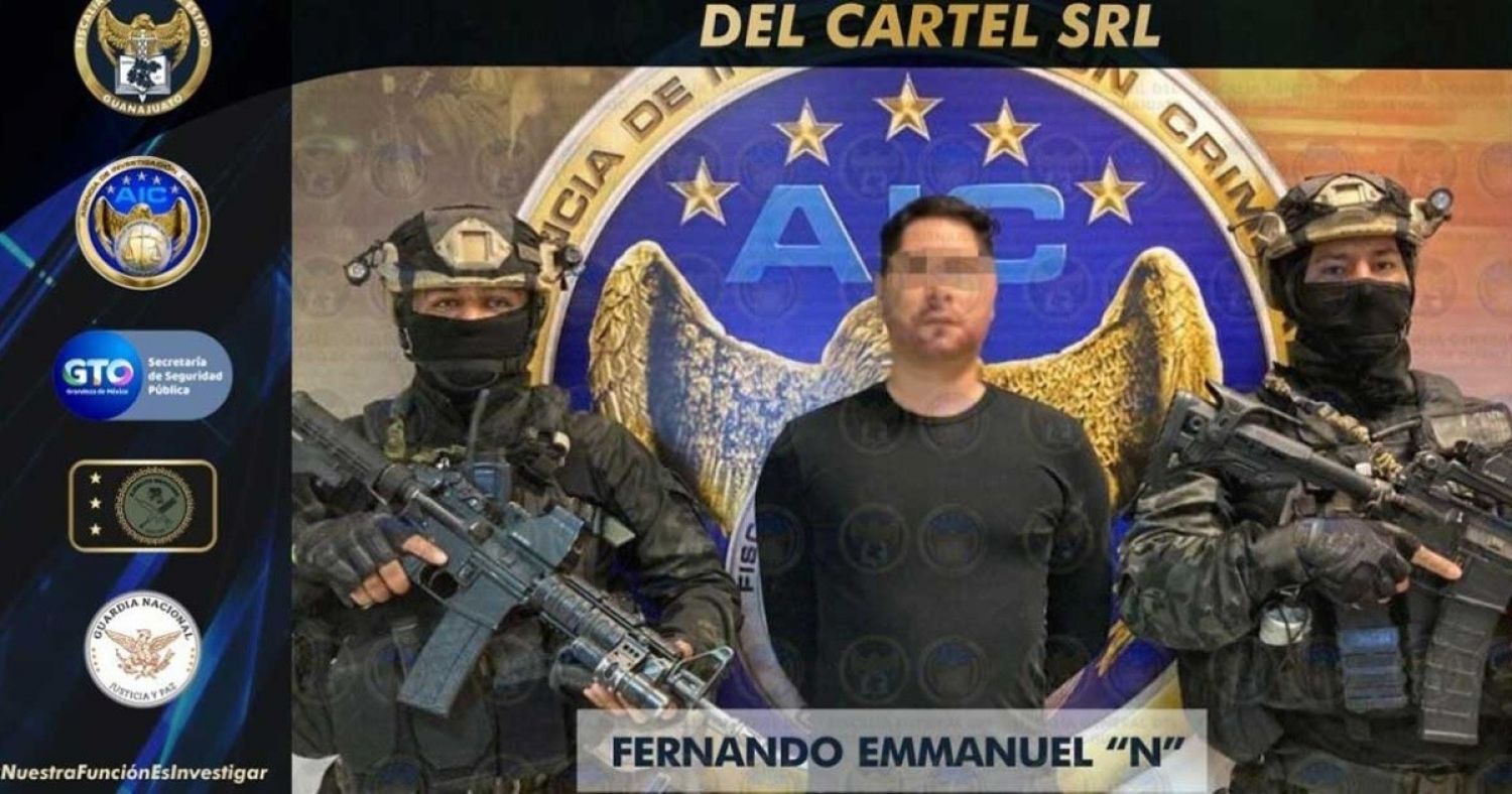 Capturan a el nuevo líder del Cártel de Santa Rosa de Lima 'El Panther', supuesto sucesor del 'Marro'