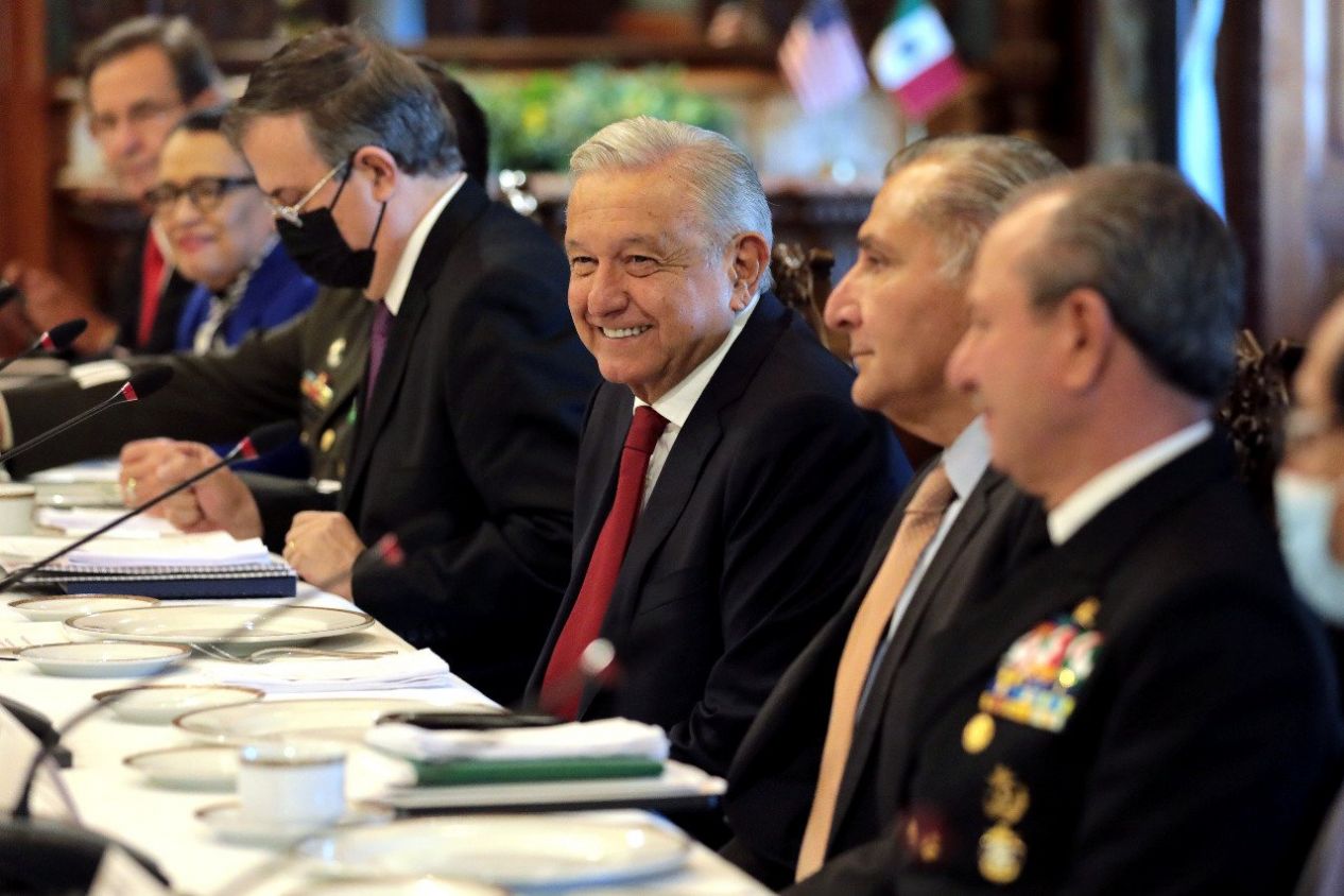 Se celebra encuentro entre altos funcionarios encabezado por AMLO y Antony Blinken para Diálogo de Seguridad 