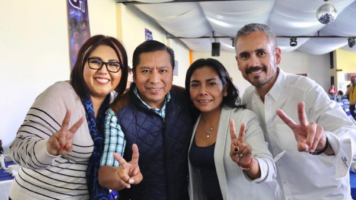 Genoveva Huerta inició en Cuautlancingo su campaña por la relección a la dirigencia estatal del PAN   