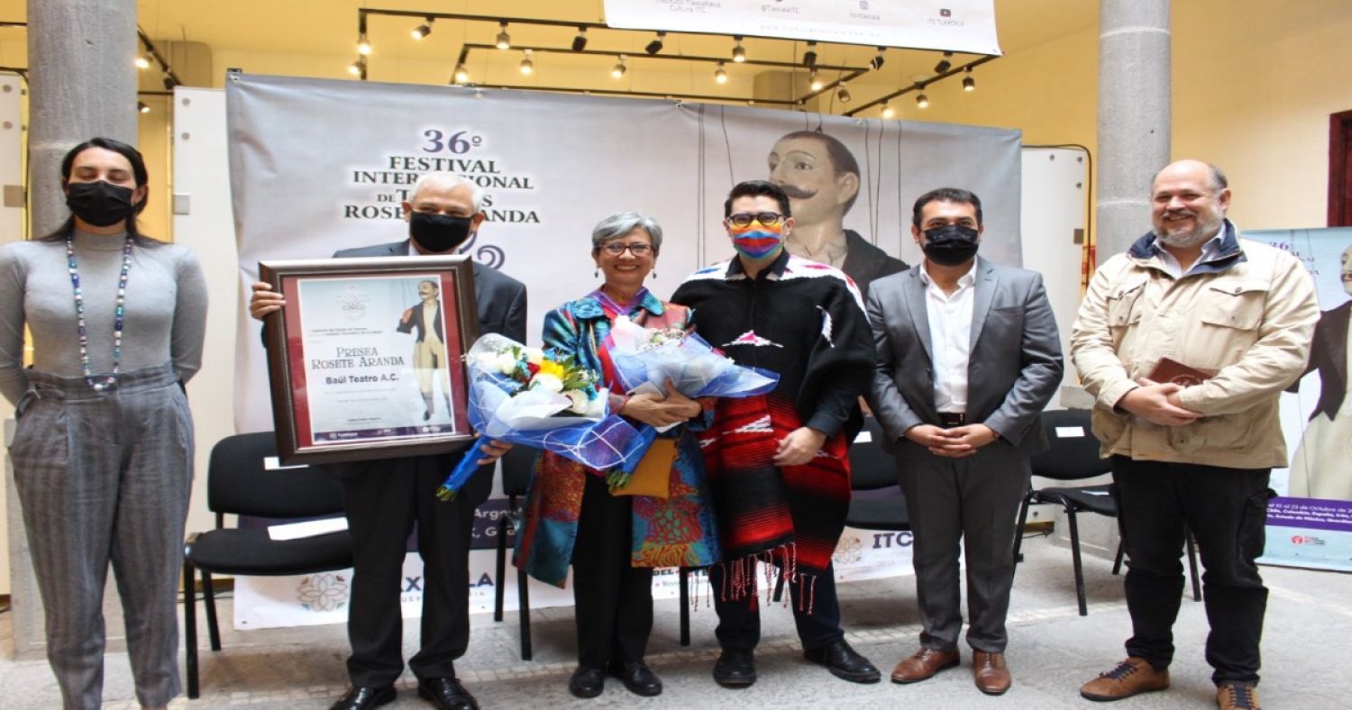 Clausura ITC XXXVI festival internacional de títeres “Rosete Aranda”