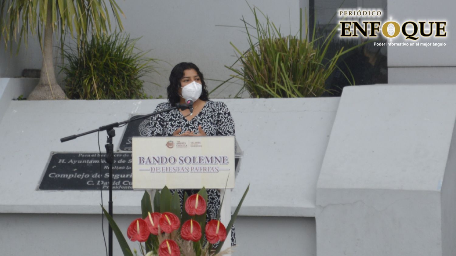 Ayuntamiento de San Andrés Cholula presentó el Bando Solemne de las Fiestas Patrias 2021