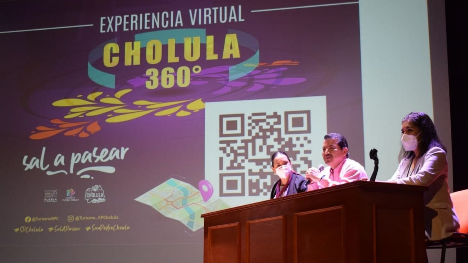 Ayuntamiento de San Pedro Cholula presenta el recorrido virtual “Paseo Cholula 360°”