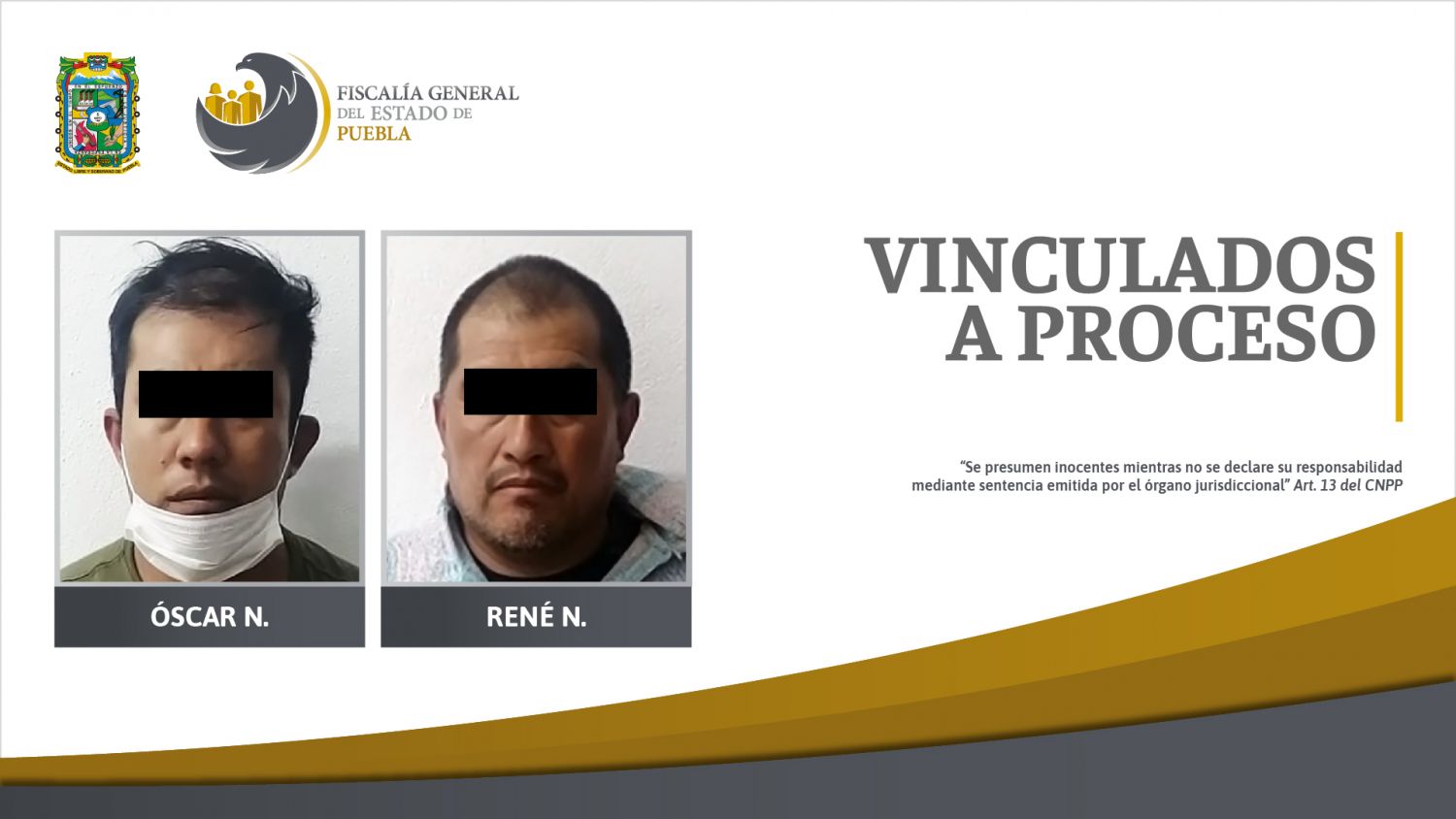 Simulaban secuestros y exigían derecho de piso en Puebla; tío y sobrino son vinculados a proceso 