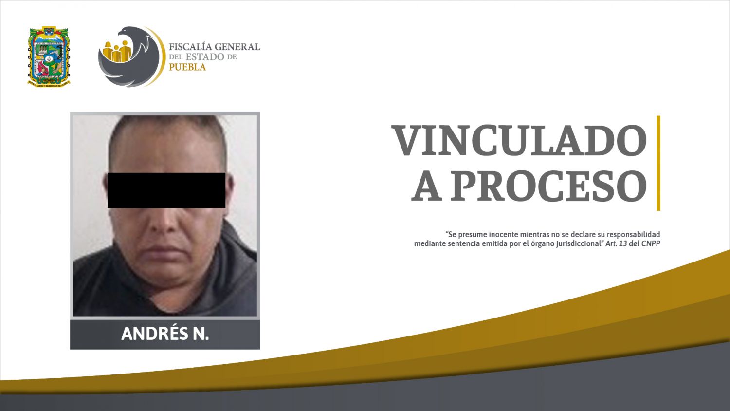  Vinculan a proceso a Andrés N. presunto tratante de personas