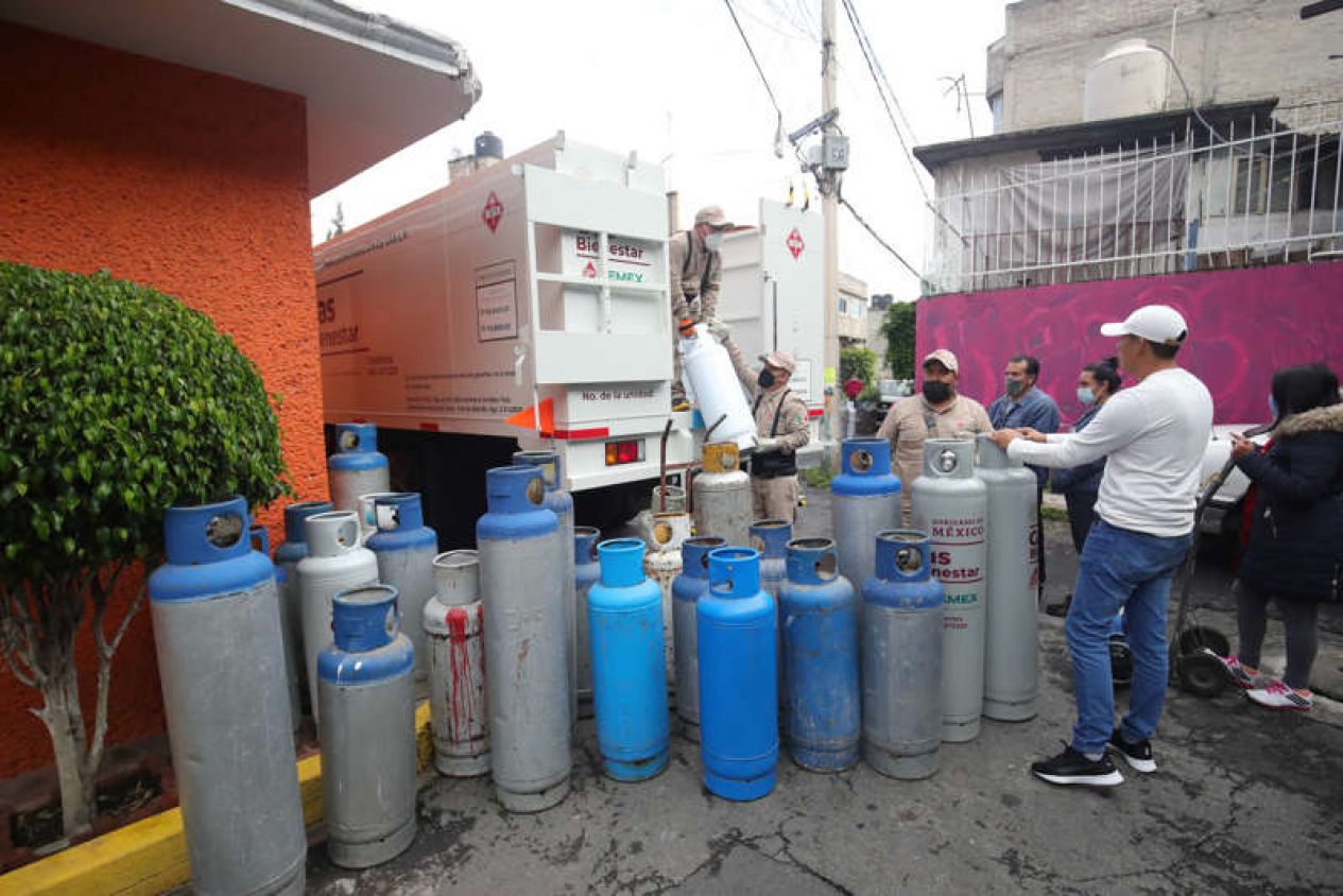 Incrementará el precio del gas LP un 2.45% a partir de este domingo