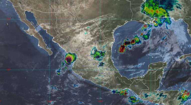 Habrán lluvias fuertes en gran parte de México; reporta el SMN
