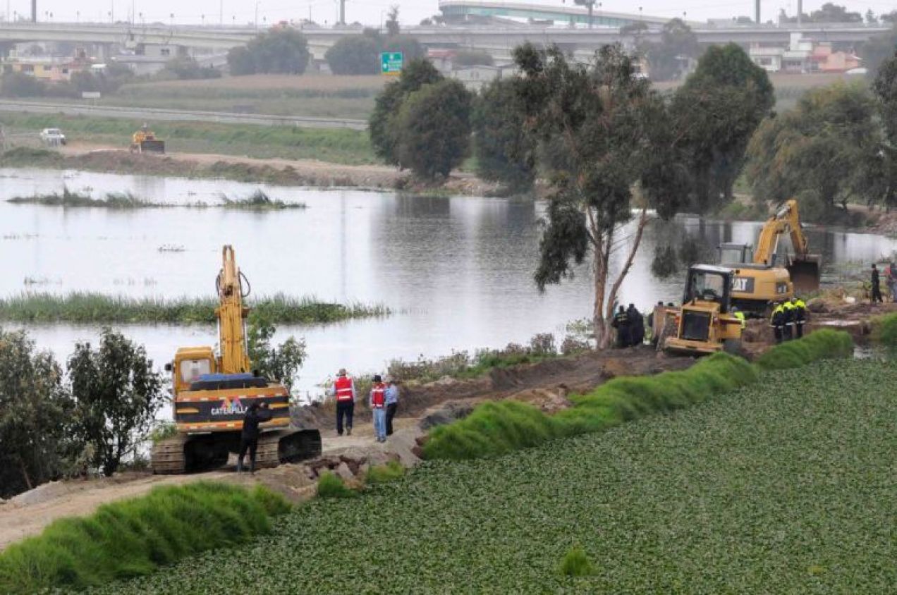 Conagua advierte riesgo de desborde del río Lerma en el Estado de México