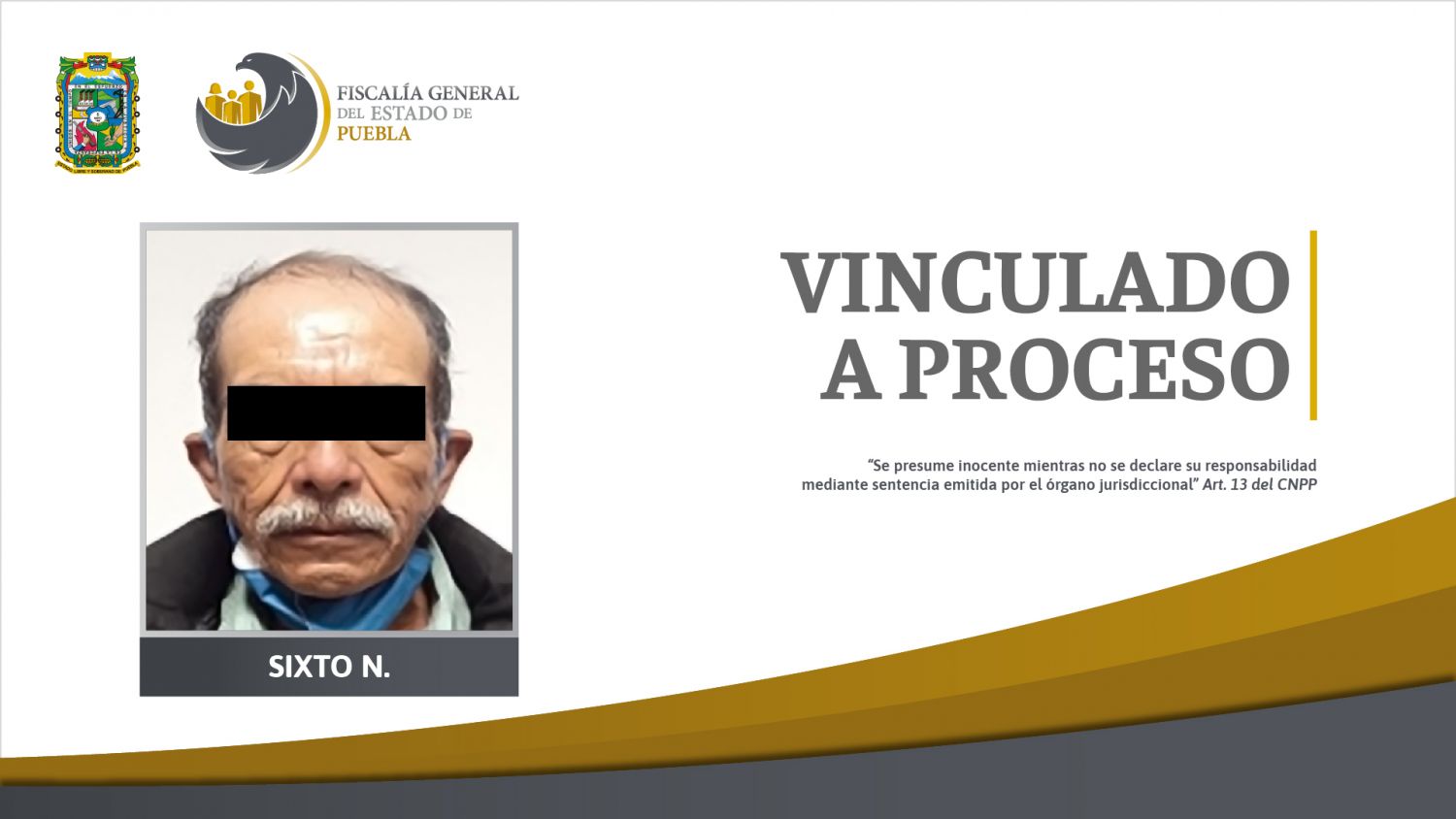Hombre de 77 años investigado por violar a adolescente en Puebla