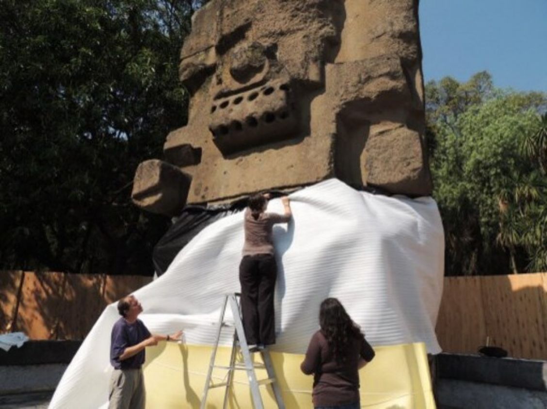 El día en el que el monolito de tlátoc fue secuestrado para decorar el Museo Nacional de Antropología