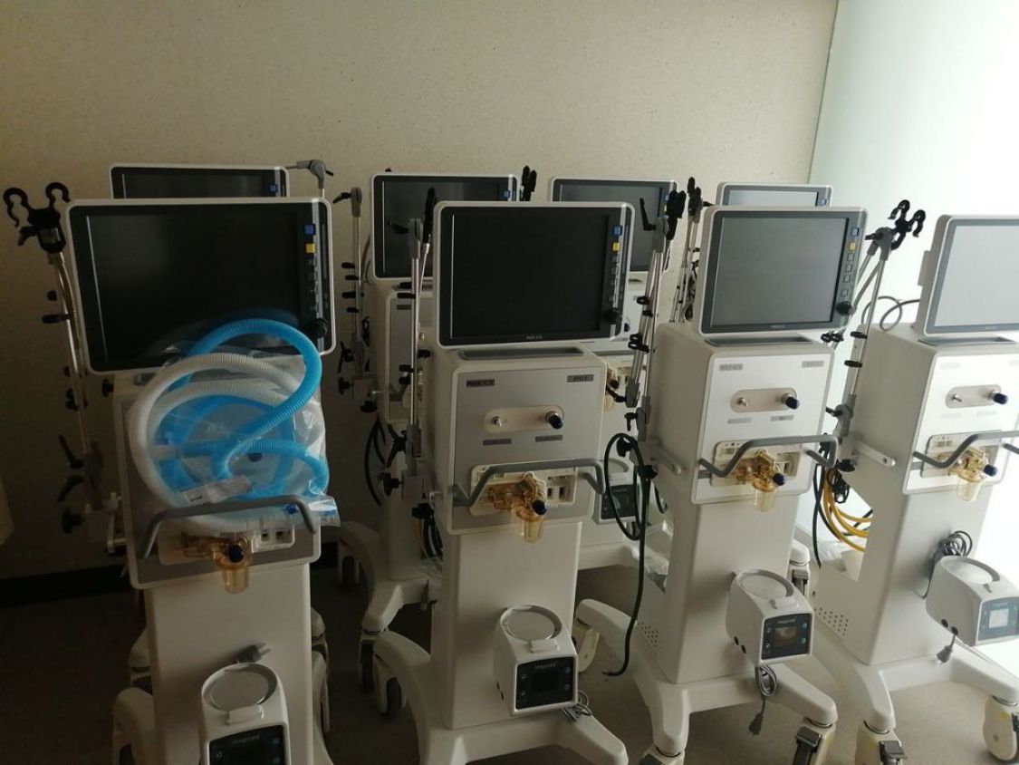 Rehabilita SESA 40 ventiladores para atención de pacientes con Covid en hospitales
