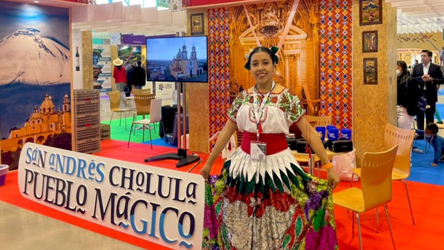 San Andrés Cholula participó en la inauguración del “Tianguis Internacional de Pueblos Mágicos” en Barcelona 