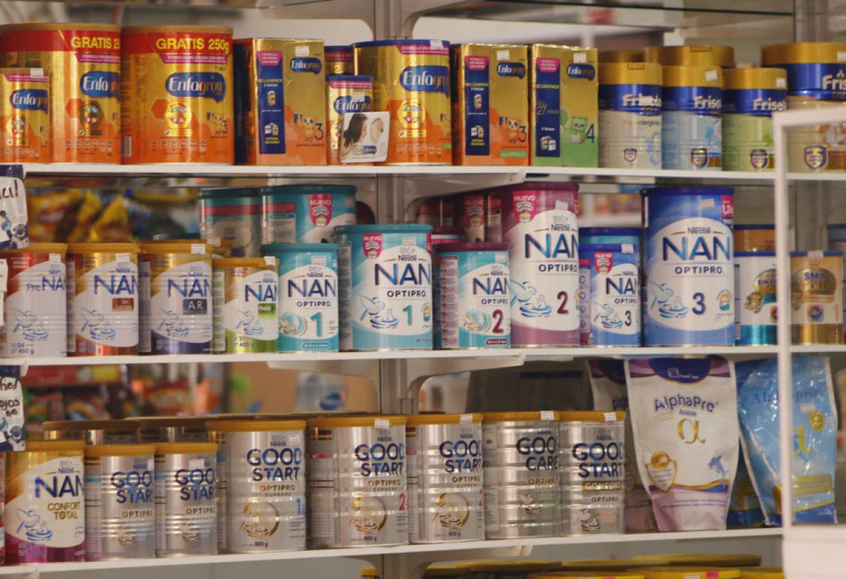 Profeco alerta sobre fórmulas lácteas con aceite de palma