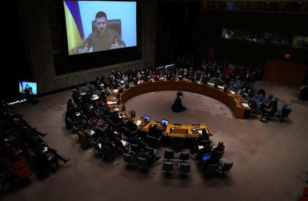 Presidente de Ucrania denunció ante la ONU: “no hay un sólo crimen que (los rusos) no cometieran” 